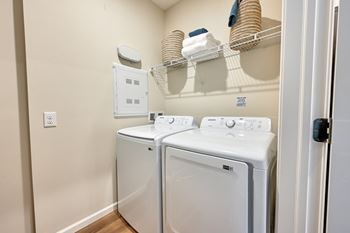 Washer and dryer in unit
